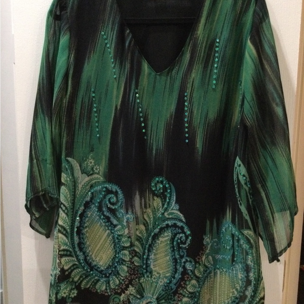 JMD Signature Beaded Blouse